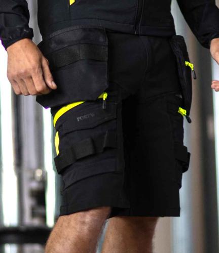 Portwest DX4� Holster Pocket Shorts - BLK - 40
